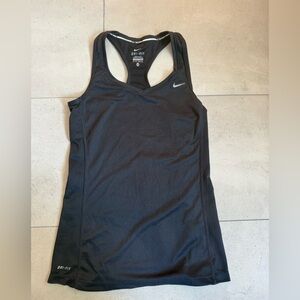Nike Women's Black Dri-FIT Racerback Tank
